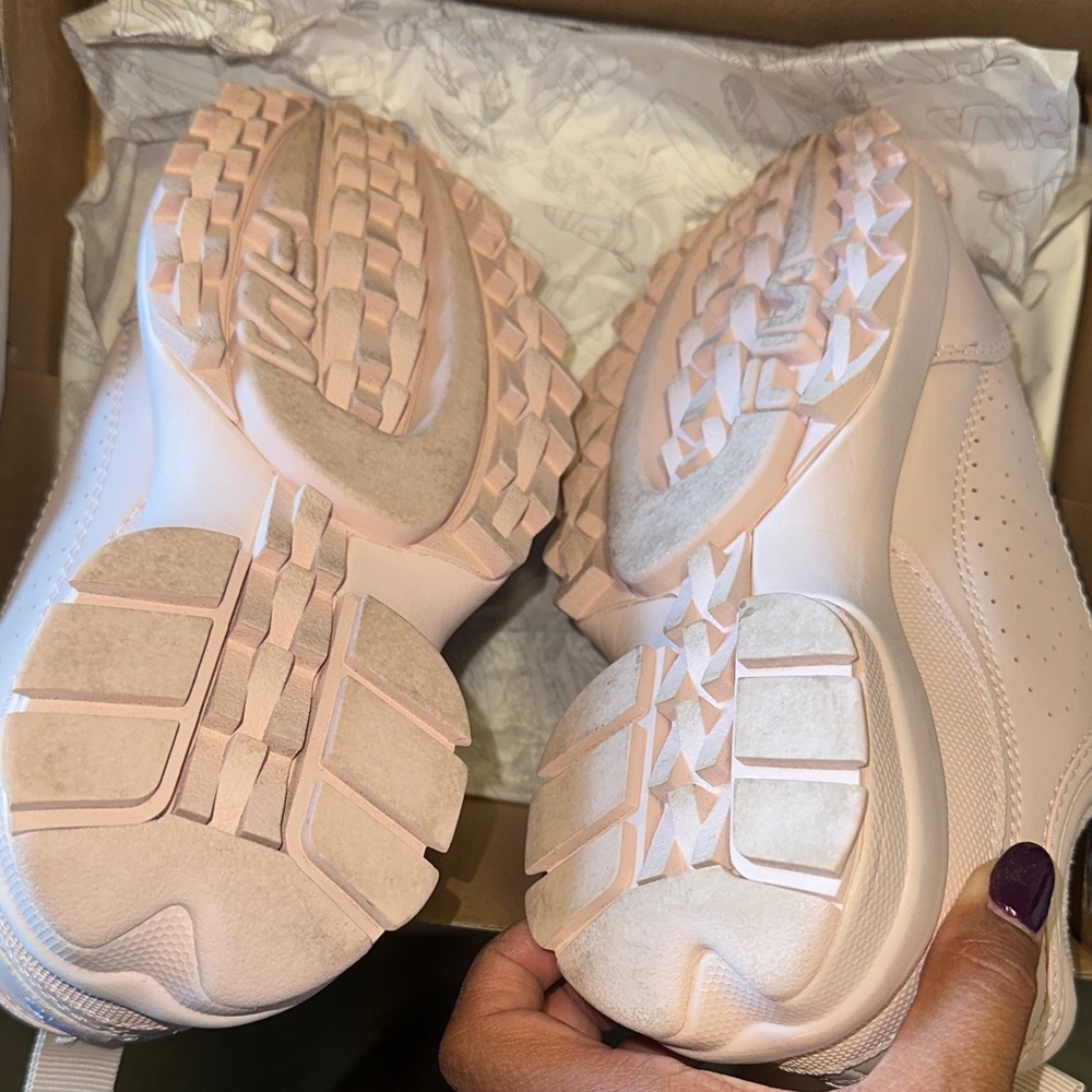Fila Blush Pink Athletic Shoes - Picture 4 of 4